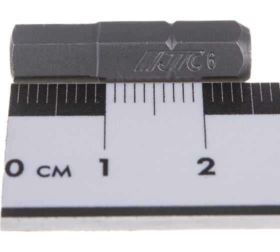 Шестигранная вставка 1/4 DR 6x25мм S2 JTC 1152506