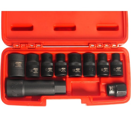 Набор специальных пятигранных головок 1/2",3/8" и RIBE 10шт JTC-4918S