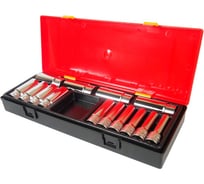 Набор головок торцевых JTC 1/2" 6-ти гранных 10-32мм глубоких в кейсе 14 предметов -K4141 754547