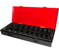 Набор ударных торцевых головок 1/2" 60мм в кейсе 18шт JTC-K4181