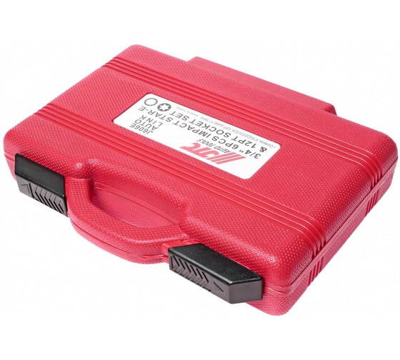 Набор двенадцатигранных ударных торцевых головок 3/4" TORX E18-E24 L=110мм 6шт JTC-J606E