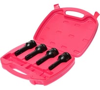 Набор ударных торцевых головок 3/4" TORX Т70-Т100 L=105мм в кейсе 4шт JTC-J604LT