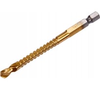 Сверло фрезеровальное по металлу 6 мм, HSS-TIN YATO YT-44823