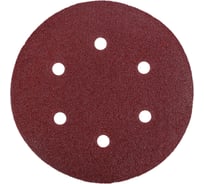 Круг шлифовальный 125 мм, P80, 5 шт КРАТОН 1 13 02 025