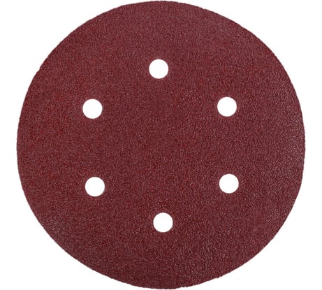 Круг шлифовальный 125 мм, P80, 5 шт КРАТОН 1 13 02 025