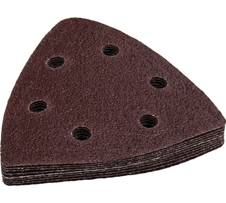 Набор шлифовальных листов дельтавидных (93 мм; Р40) 10 шт. ПРАКТИКА 240-430