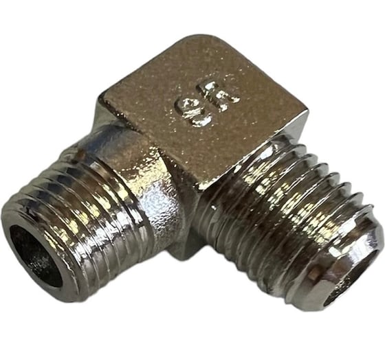 Уголок для компрессора резьба наружная 1/2" - 3/8" Pegas pneumatic 4341 1