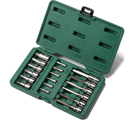 Набор шестигранных наконечников Sata 18 предметов 09053