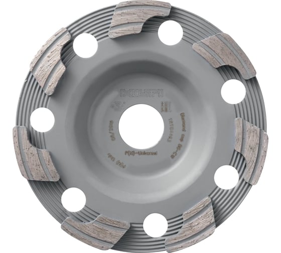 Чашка алмазная шлифовальная универсальная P DG-CW 2 шт, 100х22.2 мм HILTI 2238588