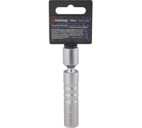 Головка свечная магнитная с шарниром 14х70 мм, 3/8''DR, 12-гранная, на пластиковом держателе Forsage F-807314BM(52299)