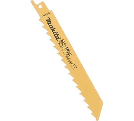 Полотно пильное (150 мм; HCS) для сабельных пил Makita B-16813