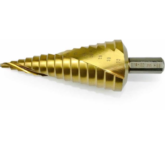 Сверло ступенчатое (4-32 мм; 80 мм; 102 мм; HSS) Makita D-40191