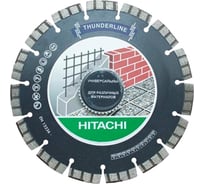 Диск алмазный отрезной универсальный THUNDERLINE (230х22.2 мм) для УШМ Hitachi HTC-773047