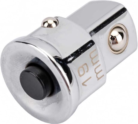 Переходник для трещоточных ключей 19мм для головок 1/2" KING TONY 373204R