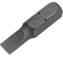 Торцевая вставка (бита) 1/4", Slotted, 5х0.8мм, 25мм KING TONY 102505S1