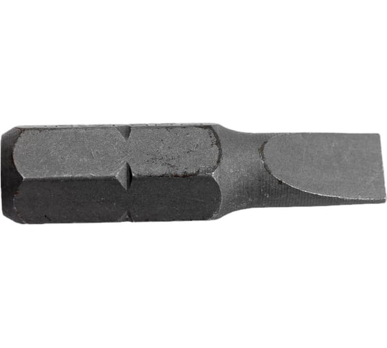 Торцевая вставка (бита) 1/4", Slotted, 5х0.8мм, 25мм KING TONY 102505S1