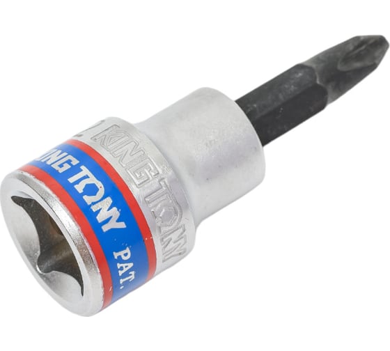 Торцевая насадка (бита) 3/8", Phillips, PH2, 50мм KING TONY 302102