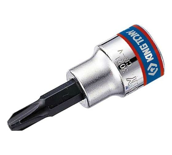 Торцевая насадка (бита) 3/8", Phillips, PH3, 50мм KING TONY 302103