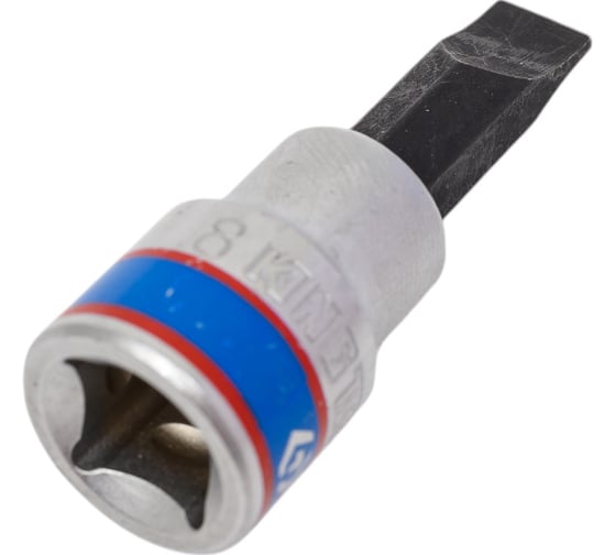 Торцевая насадка (бита) 3/8", Slotted, 1.2х8мм, 50мм KING TONY 302208