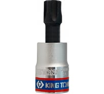 Торцевая насадка (бита) 3/8", TORX PLUS, IPR55, 50мм, 5-ти лучевой KING TONY 302D55