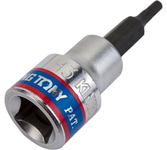 Торцевая насадка (бита) 3/8", HEX, 3мм, 50мм KING TONY 302503