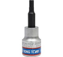 Торцевая насадка (бита) 3/8", HEX, 4мм, 50мм KING TONY 302504
