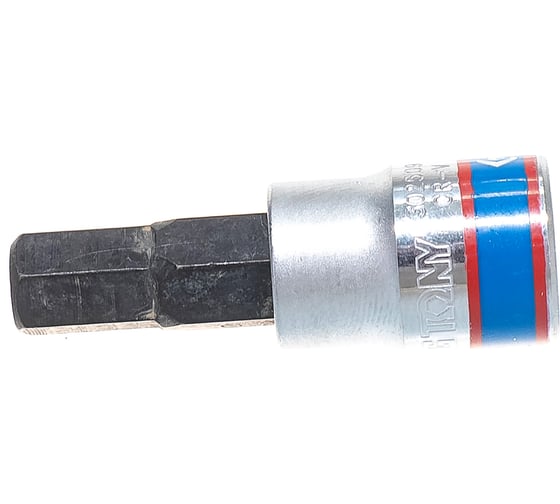 Торцевая насадка (бита) 3/8", HEX, 9мм, 50мм KING TONY 302509