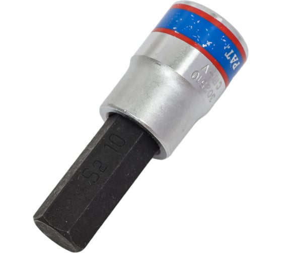 Торцевая насадка (бита) 3/8", HEX, 10мм, 50мм KING TONY 302510