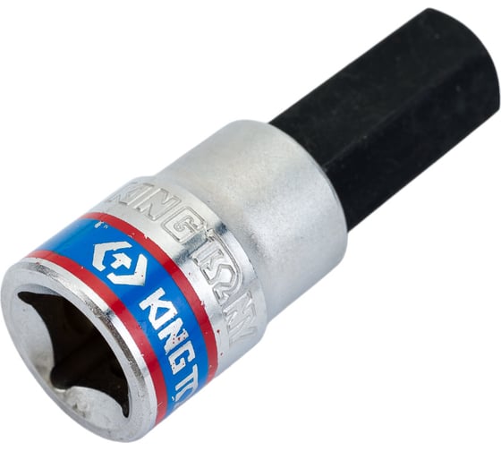 Торцевая насадка (бита) 3/8", HEX, 12мм, 50мм KING TONY 302512