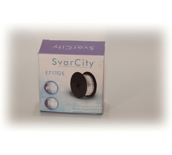 Сварочная проволока порошковая SvarCity E71T-GS 0.8 мм, 1 кг, без газа E71T-GS/0,8/1кг