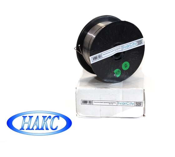 Сварочная проволока по нержавейке SvarCity ER308LSi 1мм 1кг нержавеющая сварочная проволока для сварки ER308LSi/1/1кг