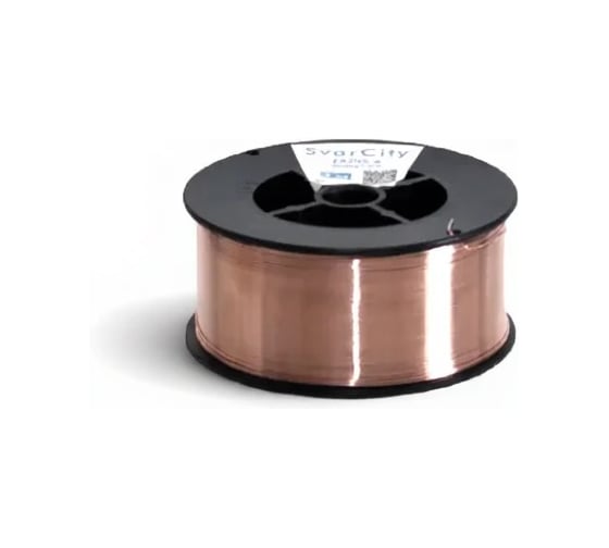 Сварочная проволока омедненная Svarcity ER70S-6 (СВ08Г2С) 0.8 мм, 1 кг ER 70S-6/0,8/1кг 1