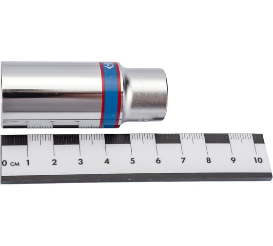 Торцевая глубокая шестигранная головка 3/8", 19мм KING TONY 323519M