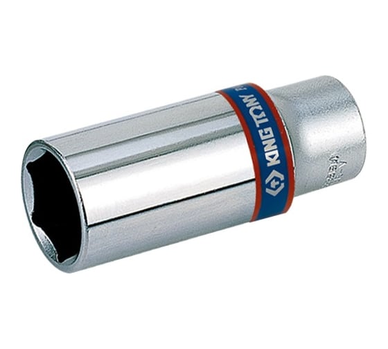 Торцевая глубокая шестигранная головка 3/8", 22мм KING TONY 323522M 1