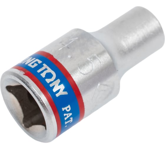 Торцевая стандартная шестигранная головка 1/4", 4.5мм KING TONY 233545M