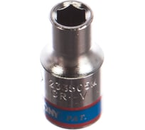 Торцевая стандартная шестигранная головка 1/4", 5мм KING TONY 233505M