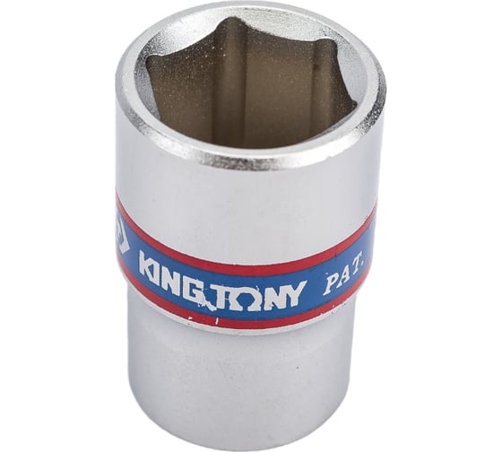 Торцевая стандартная шестигранная головка 1/4", 11мм KING TONY 233511M