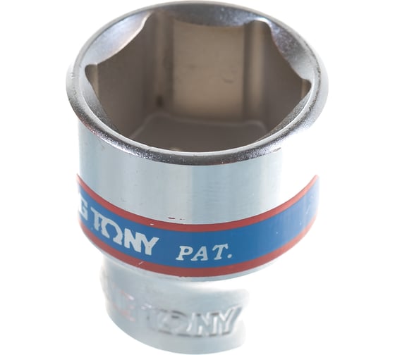 Торцевая стандартная шестигранная головка 3/8", 19мм KING TONY 333519M