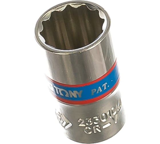 Торцевая стандартная двенадцатигранная головка 1/4", 10мм KING TONY 233010M 1