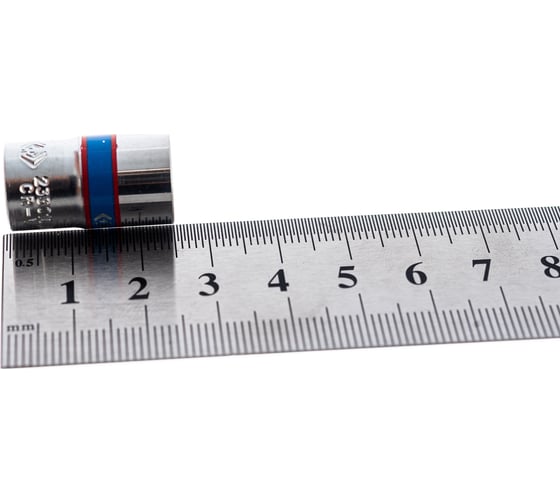 Торцевая стандартная двенадцатигранная головка 1/4", 10мм KING TONY 233010M