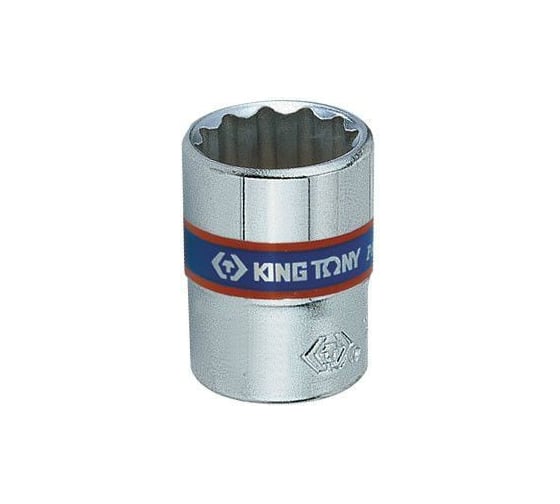 Торцевая стандартная двенадцатигранная головка 1/4", 14мм KING TONY 233014M 1