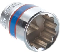 Торцевая стандартная двенадцатигранная головка 3/8", 17мм KING TONY 333017M