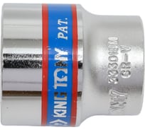 Торцевая стандартная двенадцатигранная головка 3/8", 19мм KING TONY 333019M