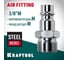 Переходник KRAFTOOL 3/8"M - рапид штуцер 06592-3/8 2