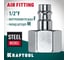Переходник KRAFTOOL 1/2"F - рапид штуцер 06591-1/2 2