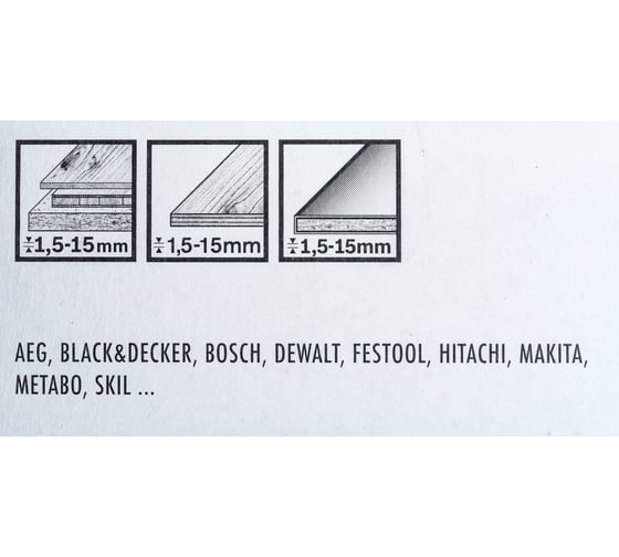 Пилка лобзиковая T 101 AО (5 шт; HCS) HAWERA F00Y240502