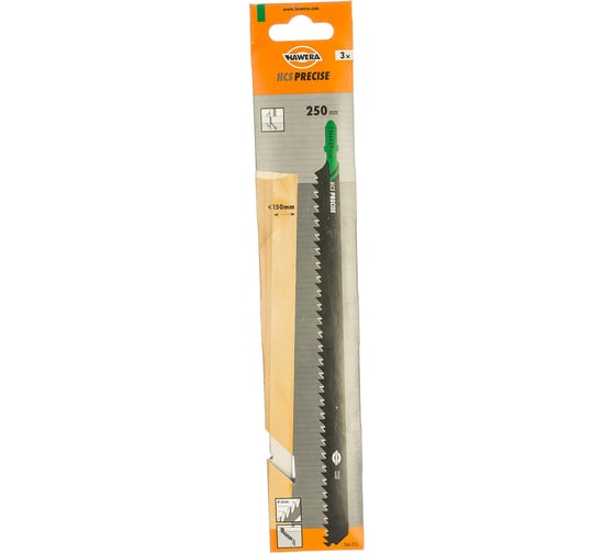 Пилка лобзиковая T 1044 DP (3 шт; HCS) HAWERA F00Y266255