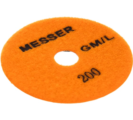 Алмазный гибкий шлифовальный круг (100 мм; MESH 200) MESSER 02-01-103