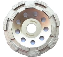 Чашка алмазная двухрядная по бетону и граниту (125х22.2 мм) MESSER 03-01-127