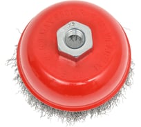 Щетка чашка (корщетка) мягкая проволока, 100 мм, М14 TORGWIN T274867